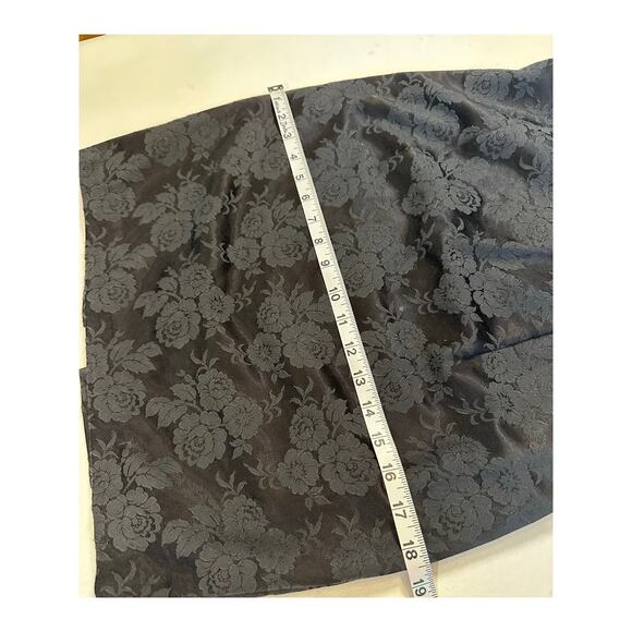 VTG Roberta Size 4 Small Black Mini Dress Sweetheart Wednesday Addams Costume - Picture 12 of 16